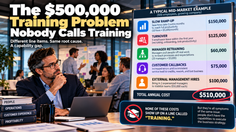 The $500,000 Training Problem Nobody Calls Training